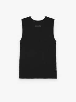 Womens Waffle Tank