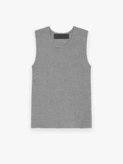 Womens Waffle Tank