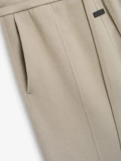 Wool Cashmere Drawstring Forum Pant