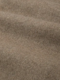 Wool Cashmere Hooded Robe