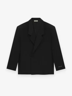 Wool Gabardine Classic Blazer