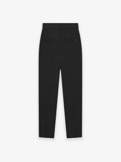 Wool Gabardine Single Pleat Trouser