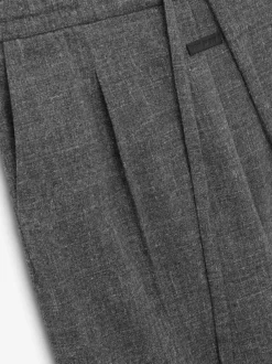 Wool Linen Drawstring Eternal Pant