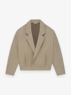 Wool Notch Lapel Jacket